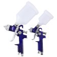 Giantz 2PC HVLP Air Spray Gun Gravity Feed Cup Nozzles Included Fashion