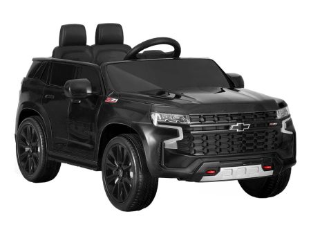 Kids Ride On Car | Licensed Chevrolet Tahoe | Electric Toys | Horn Remote | 12V | Black Online Hot Sale