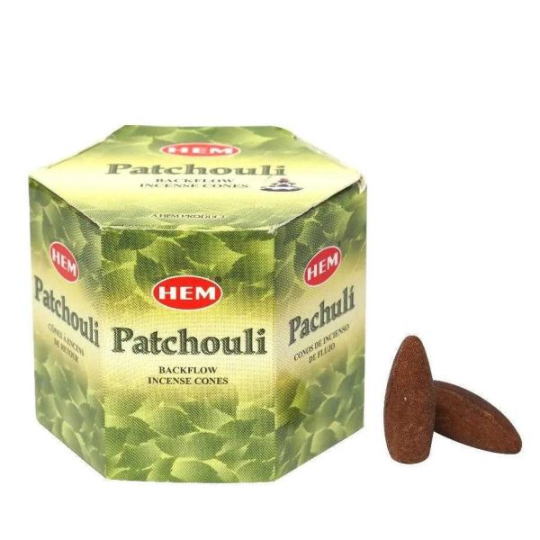 Hem Patchouli Backflow Incense Cones | Pack Of 40 Online