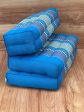 3-Fold Zafu Meditation Cushion Set Blue Medium Size Online Hot Sale