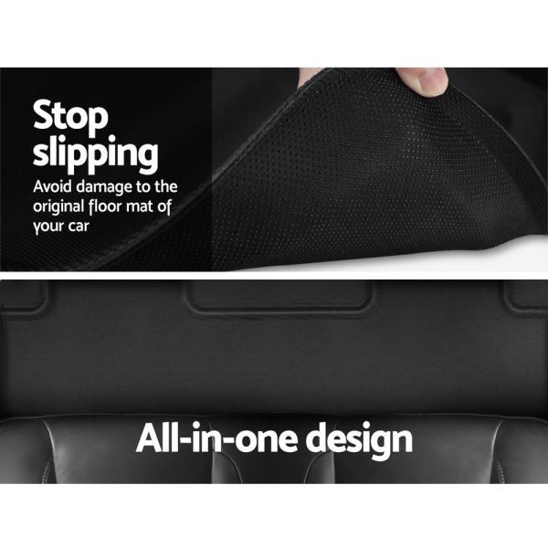 Weisshorn Car Rubber Floor Mats for Tesla Model 3 2021-2022 | Front and Rear Supply