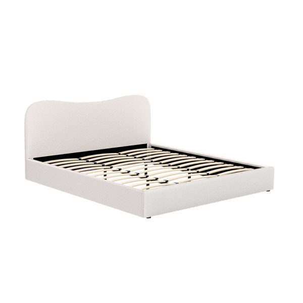 Artiss Bed Frame King Size Boucle DARA Hot on Sale