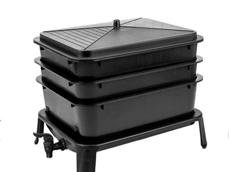 Worm Farm Factory | Worm Wee Composter 30L | 4 Trays Compost Bin | Worm Farm Composting System Cheap