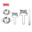 Stainless Steel Dumpling Maker Set | Dough Press Mold Tool Supply