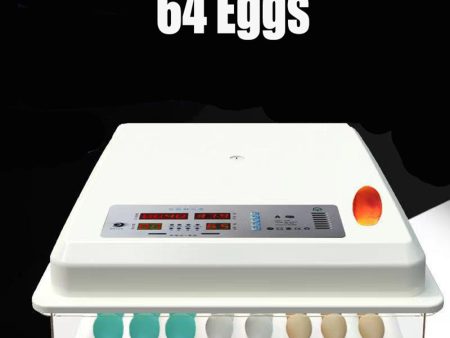 64 Egg Incubator Fully Automatic | Digital Thermostat Chicken Eggs Poultry Cheap