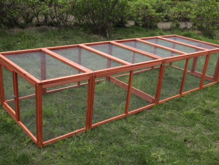 XL Chicken Coop Run Extension (290cm) | Rabbit Hutch & Cat House For Cheap