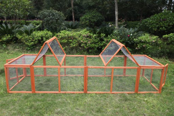 XL Chicken Coop Run Extension (290cm) | Rabbit Hutch & Cat House For Cheap