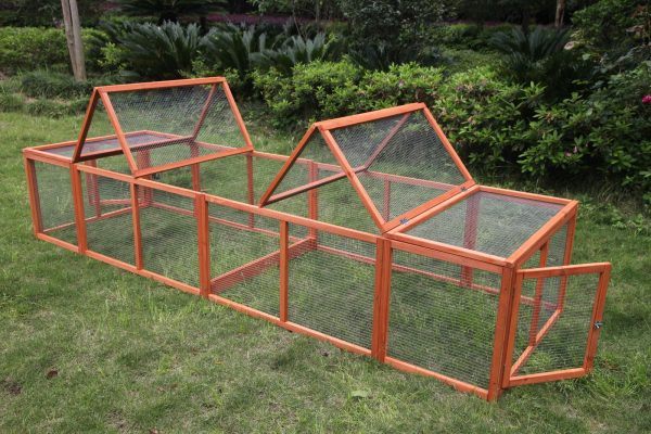 XL Chicken Coop Run Extension (290cm) | Rabbit Hutch & Cat House For Cheap