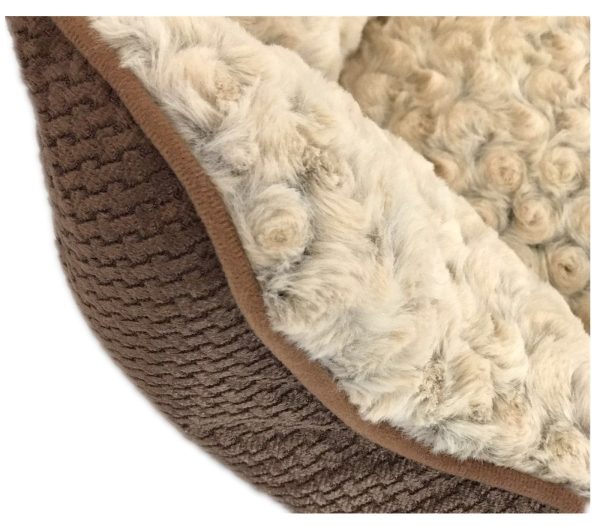 Large Washable Soft Pet Dog Cat Bed Cushion Mattress-Brown Online now